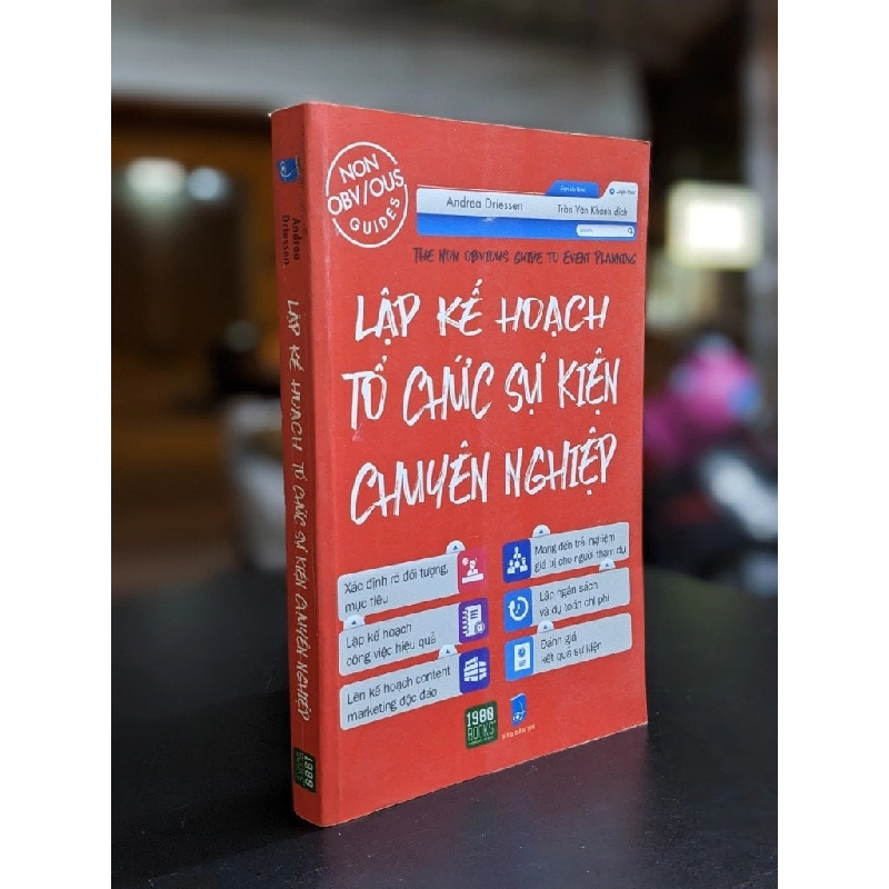 Lập kế hoạch tổ chức sự kiện chuyên nghiệp - Andrea Driessen 364056