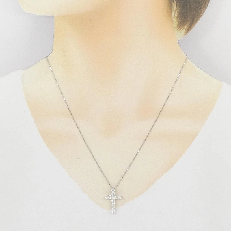 Dây chuyền kim cương PT900/PT850 1.04CT - Hàng hiệu Chính hãng 860354