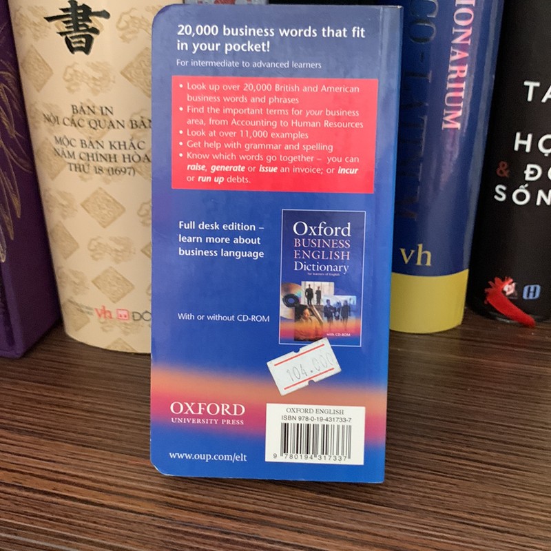 Oxford Learner’s Pocket Dictionary of Business English 164098