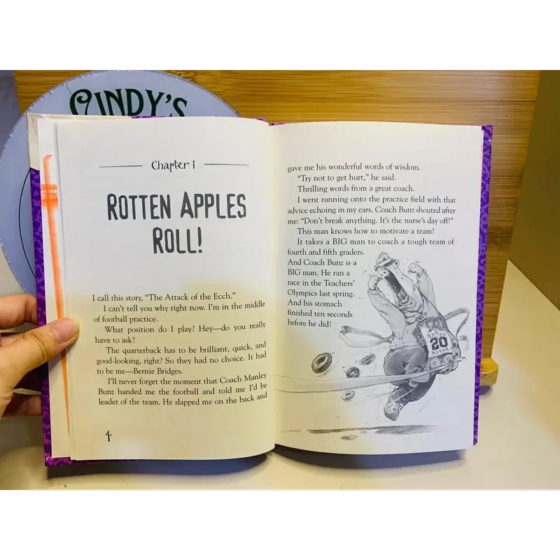 [Sách tiếng Anh 2hand] Like new 90% - 😂 Rotten School – R.L. Stine 🏫 731077