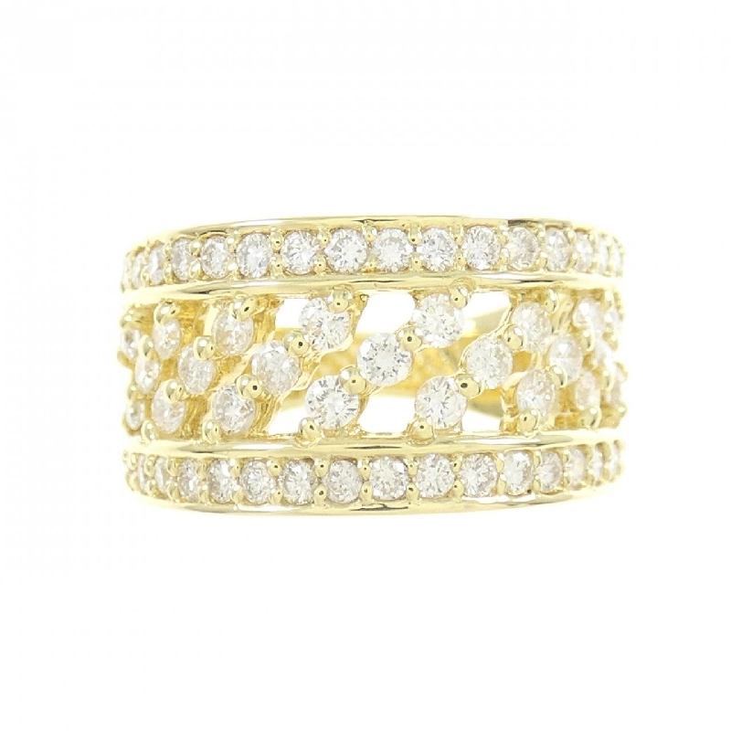 Nhẫn kim cương K18YG 1.00CT 673016