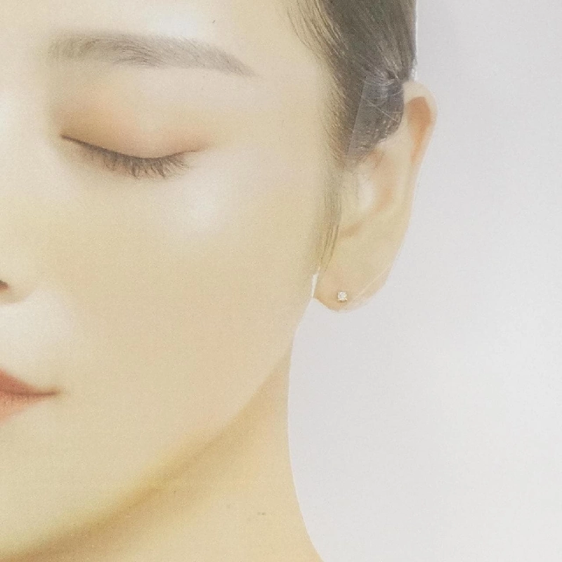 K18YG Solitaire Bông tai Kim cương 0.10CT - Hàng hiệu Chính hãng 871925