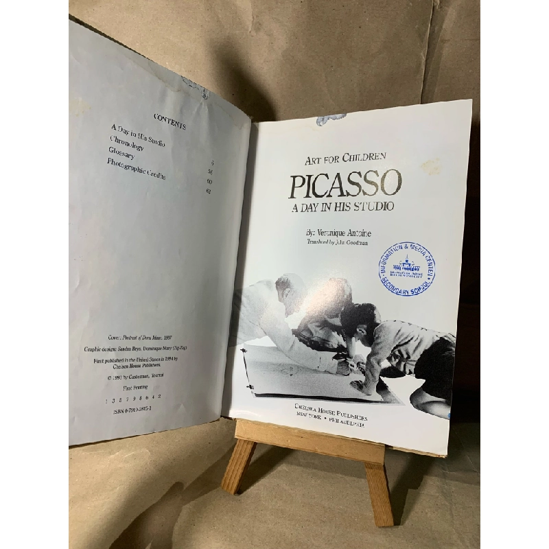PICASSO A DAY IN HIS STUDIO ART FOR CHILDREN - Veronique Antoine 362472
