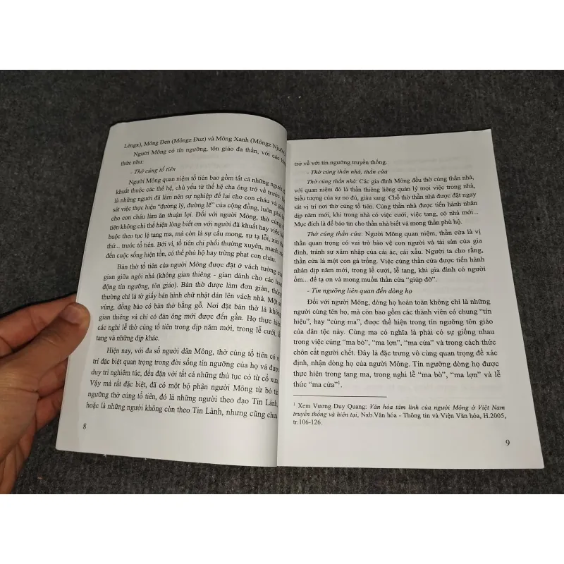 ĐẠO TIN LÀNH TRONG VÙNG DÂN TỘC MÔNG VÀ D A O Ở CÁC TỈNH MIỀN NÚI PHÍA BẮC VIỆT NAM 992550
