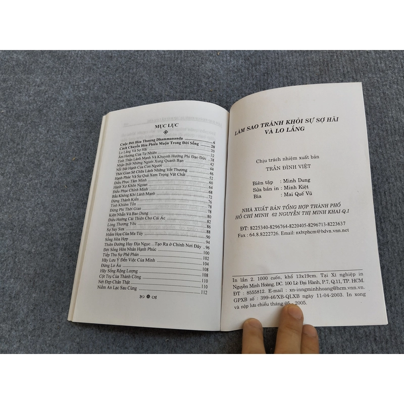 LÀM SAO TRÁNH KHỎI SỰ SỢ HÃI VÀ LO LẮNG 485128