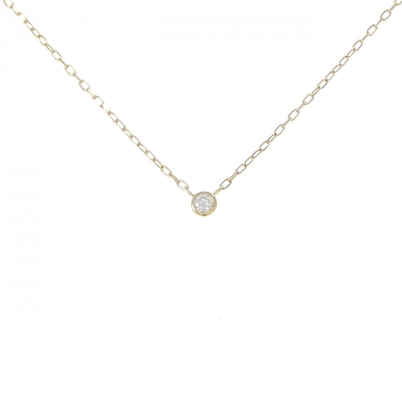 K18YG Dây chuyền kim cương 0.05CT - Hàng hiệu Chính hãng 861519