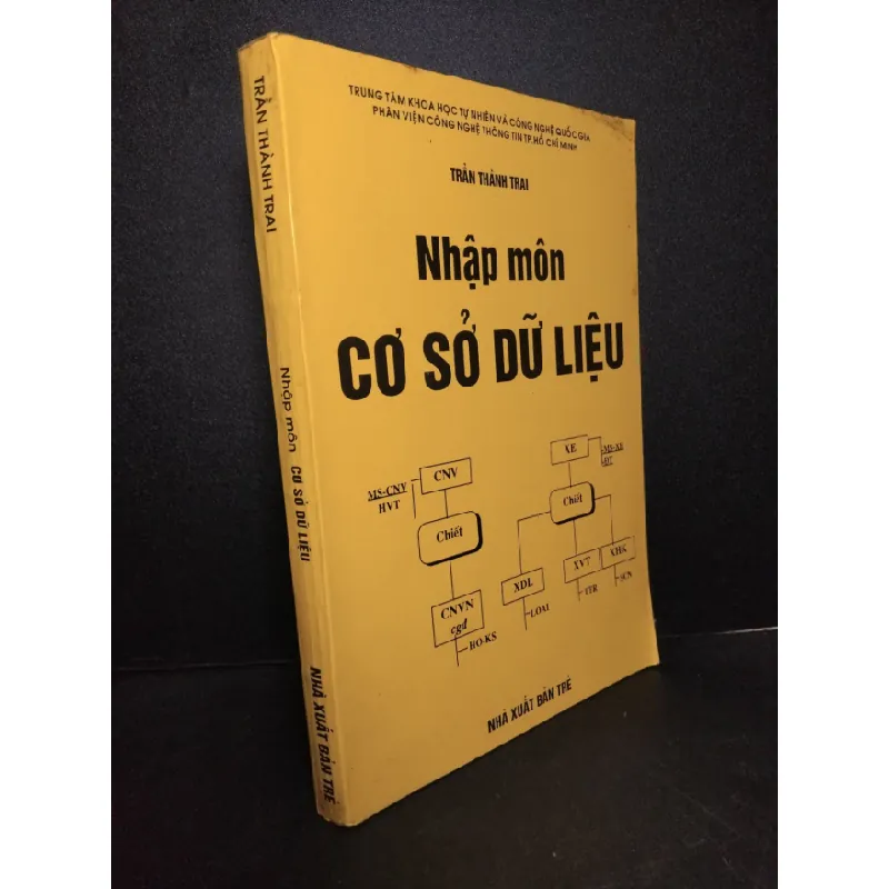 [Sách Cũ SCGR] Nhập môn cơ sở dữ liệu mới 80% bẩn bìa, ố vàng 1996 Trần Thành Trai HCM2103 GIÁO TRÌNH, CHUYÊN MÔN 679362