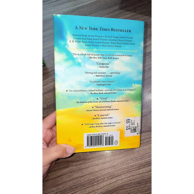 Jacqueline Woodson
- Brown Girl Dreaming (bìa cứng, bản thủ công siêu hiếm) 723298