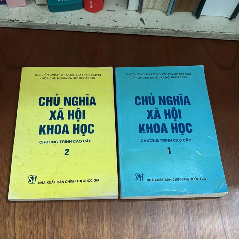 II Tựa sách: Chủ Nghĩa Xã Hội Khoa Học _ Chương Trình Cao Cấp (2 Tập) - 1997 603150