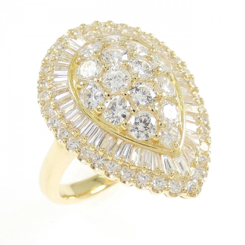 Nhẫn kim cương K18YG 2.40CT - Hàng hiệu Chính hãng 853727