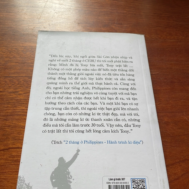 II Tựa sách: Làm Gì Trước 30? - Hà Chiến Thắng - 2019 498194