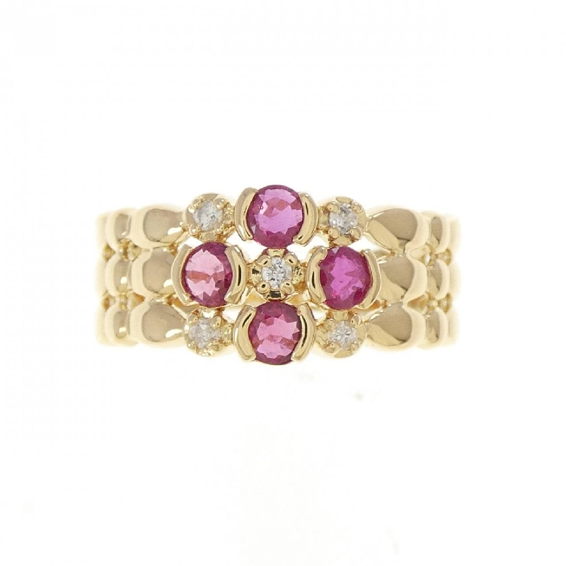 Nhẫn Ruby K18YG 0.53CT 667278