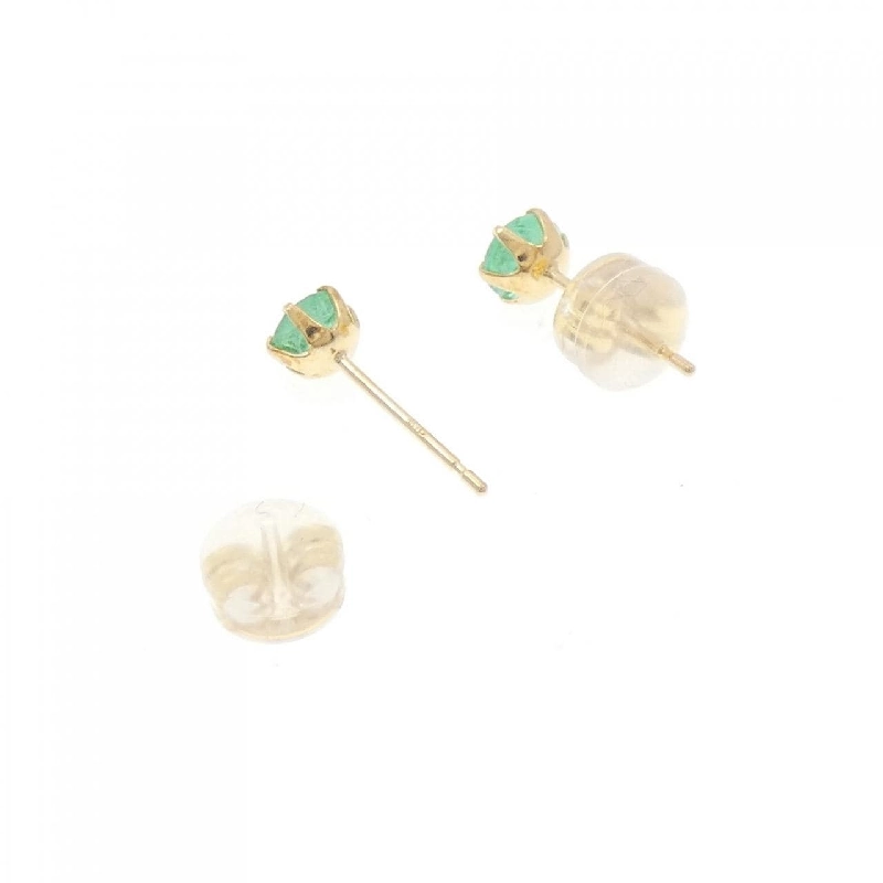 K18YG Emerald Earrings - Hàng hiệu Authentic 868584