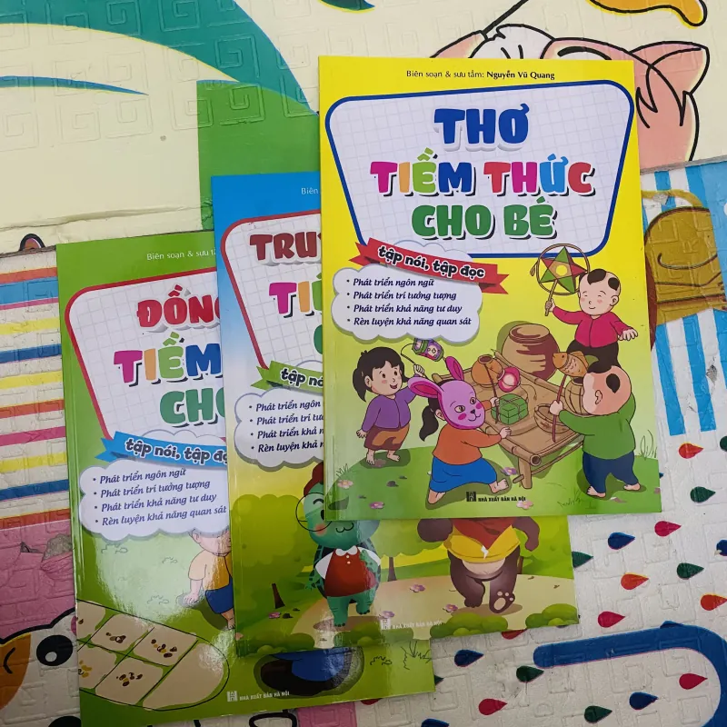 Thơ + truyện tranh + đồng dao tiềm thức cho bé- Biên soạn và sưu tầm Nguyễn Vũ Quang 797088