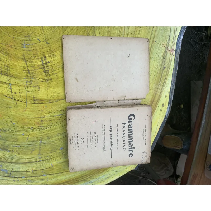 GRAMMAIRE FRANCAISE LỚP PHỔ THÔNG - TRẦN CỬU CHẤN sách trước giải phóng  746713