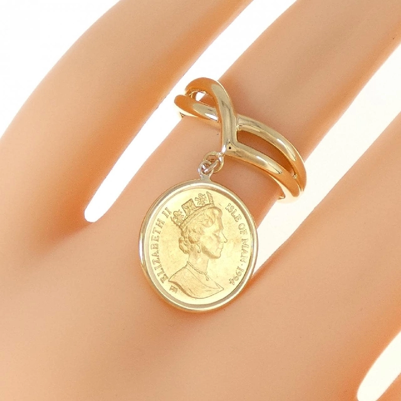 Nhẫn K18YG - Hàng hiệu Authentic 855409