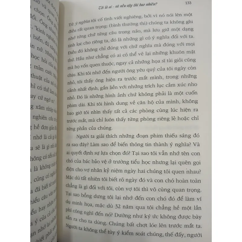 TÔI LÀ AI VÀ NẾU VẬY THÌ BAO NHIÊU? - TRẦN VINH 746508