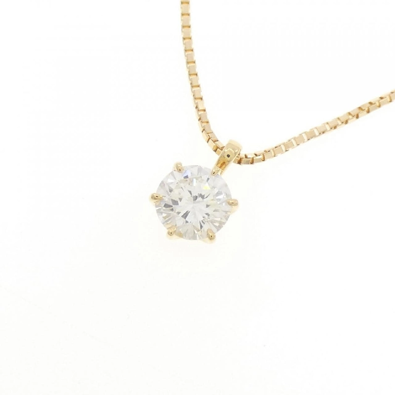 Dây chuyền kim cương K18YG 0.510CT G SI1 VG - Hàng hiệu chính hãng 875723