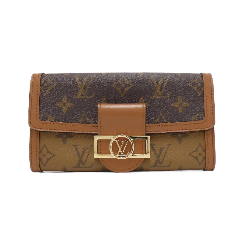 Ví Louis Vuitton Monogram Reverse Portefeuille Sara Dauphine M46645 622330