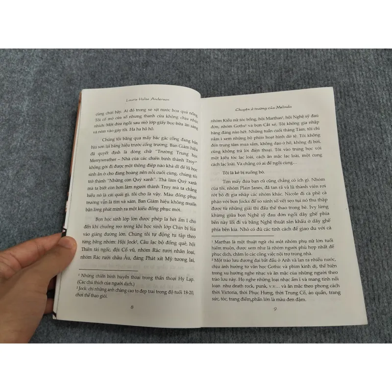 CHUYỆN Ở TRƯỜNG CỦA MELINDA - LAURIE HALSE ANDERSON 574370