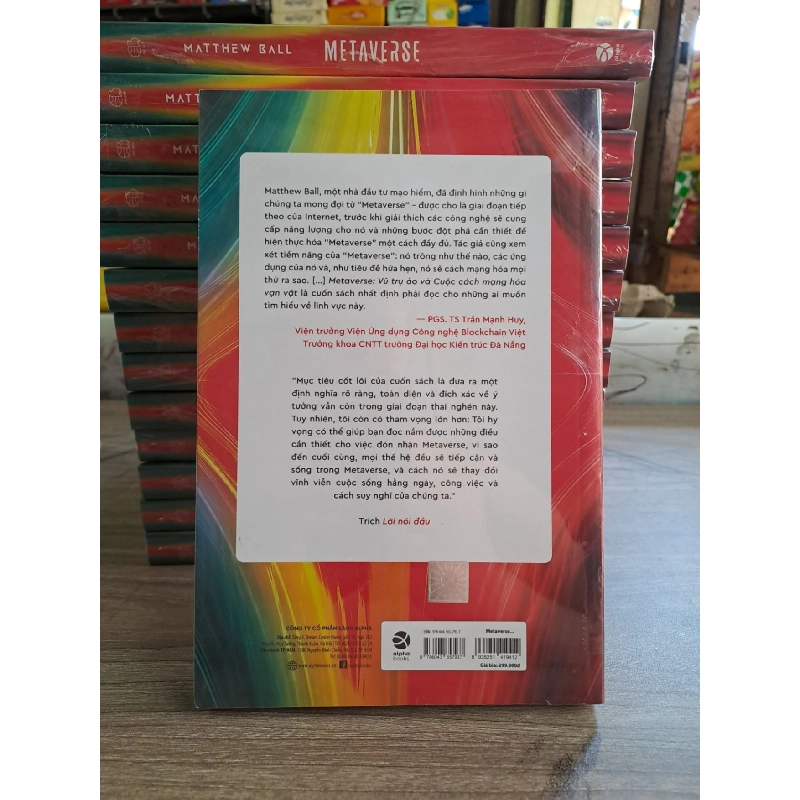 Metaverse - vũ trụ ảo và cuộc cách mạng hóa vạn vật mới 100% HCM1502 910832