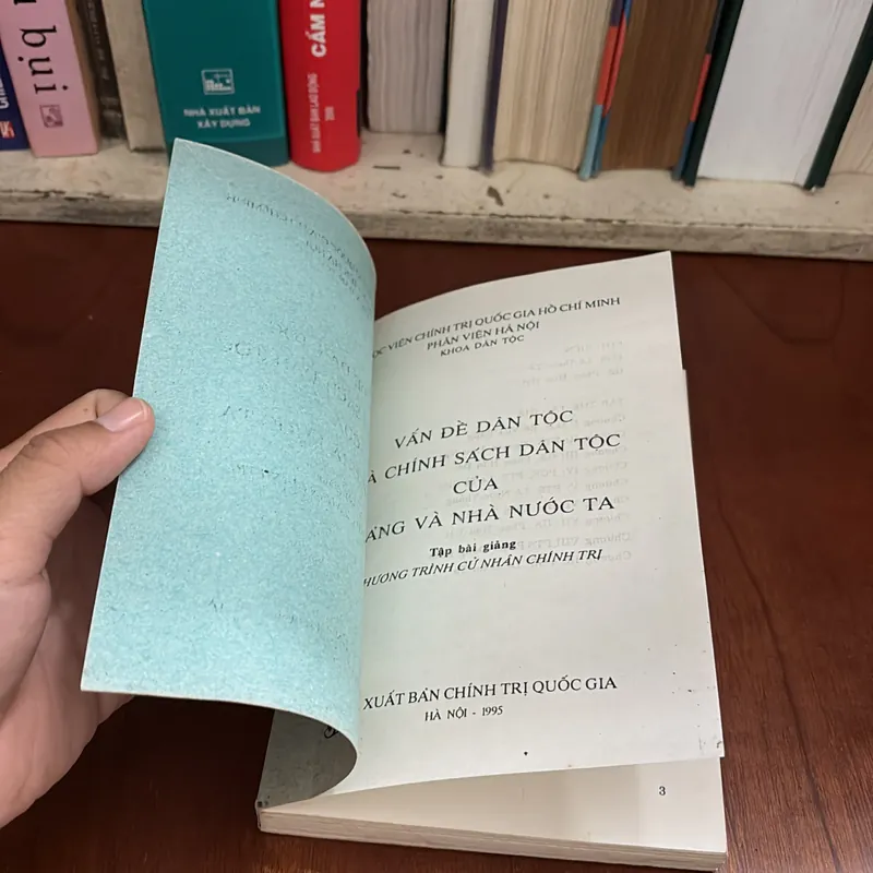 II Vấn Đề Dân Tộc Và Chính Sách Dân Tộc Của Đảng Và Nhà Nước Ta (Tập Bài Giảng) - 1995 647132