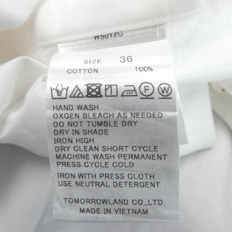 Bộ sưu tập Tomorrow Land COLLEC 14-01-44-01103 Áo sơ mi - Hàng hiệu Authentic 773422