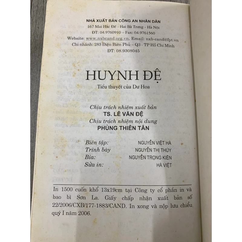 Huynh đệ - Dư Hoa. Bộ 2 tập  1b3 551554