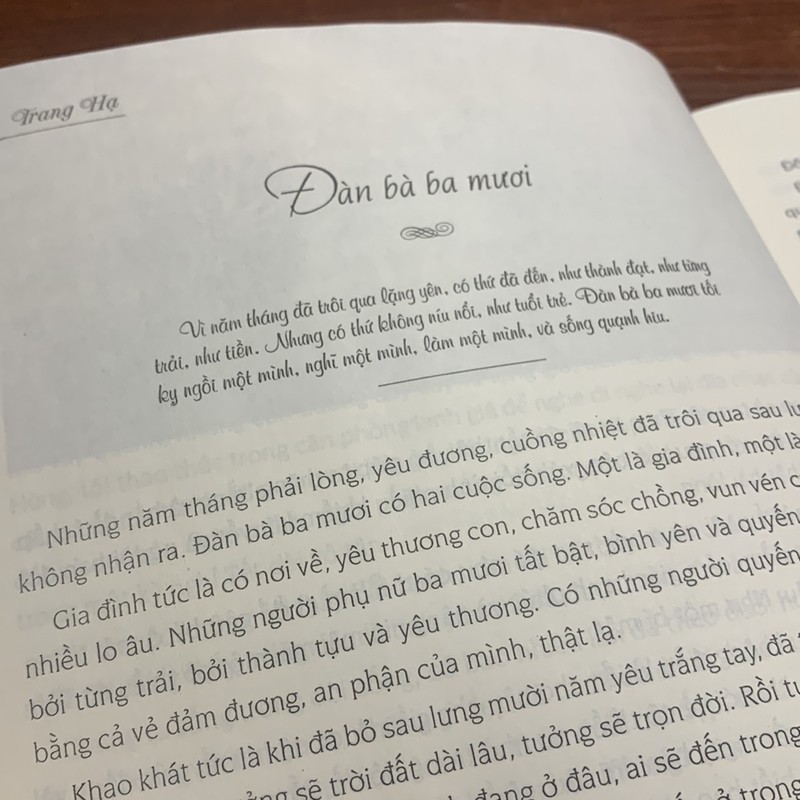 Đàn Bà 30 tác giả Trang Hạ  194748