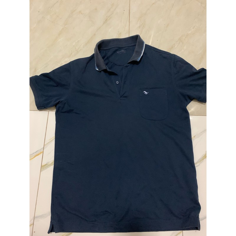 Áo Polo Viet Tiến nam xanh size L 159032