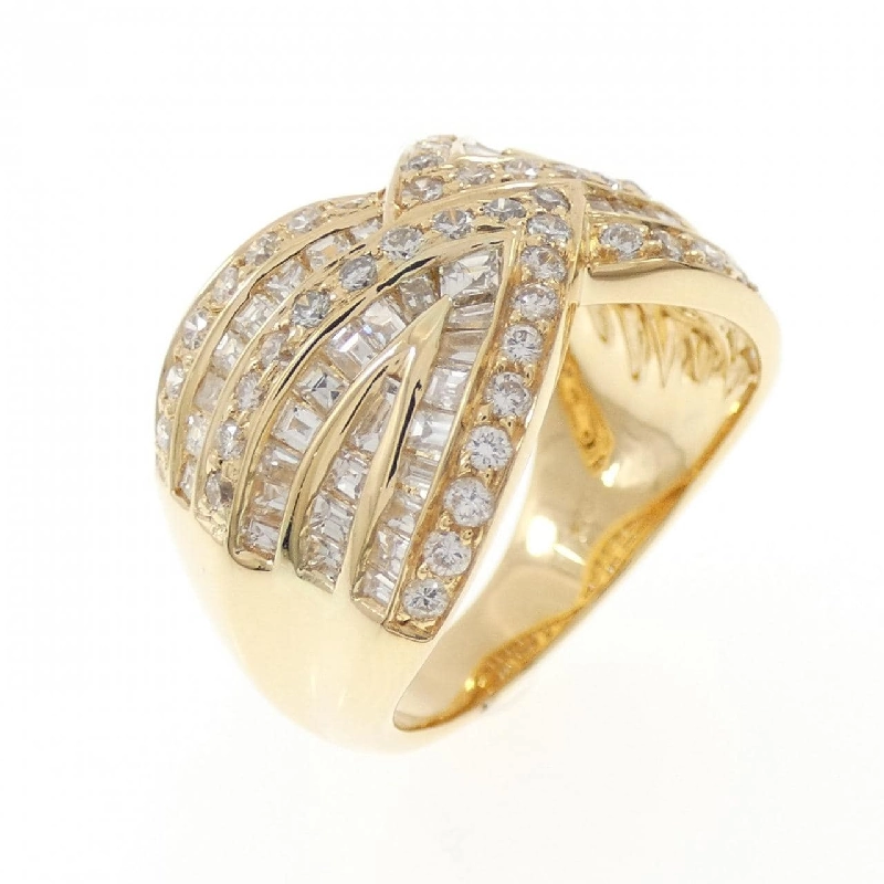 Nhẫn kim cương K18YG 2.73CT 668135