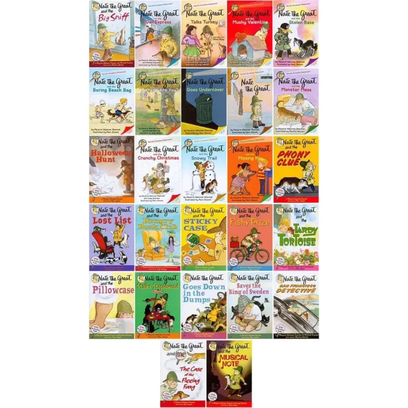 Nate the great (Sách nhập) - 30 quyển box set+ File Mp3 759640