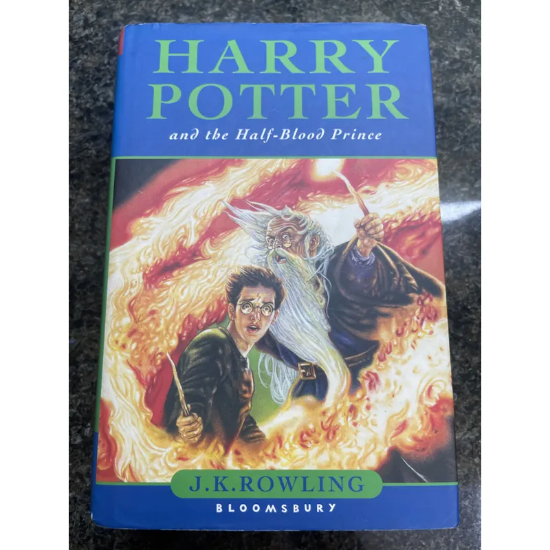 Harry Potter and the half blood prince J.K. Rowling hard cover 720109