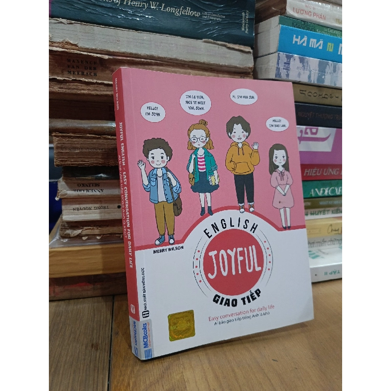 Joyful English: Easy conversation for Daily Life - Ai bảo giao tiếp tiếng Anh là khó? 799427