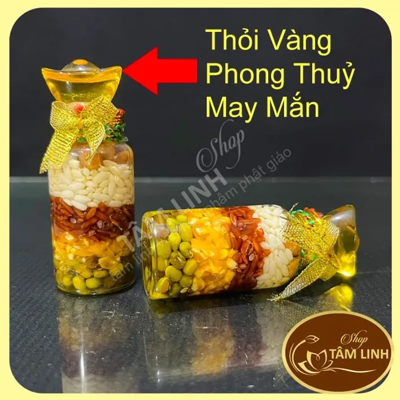 Chai ngũ cốc phong thuỷ của ăn của để bày ban thờ 780946
