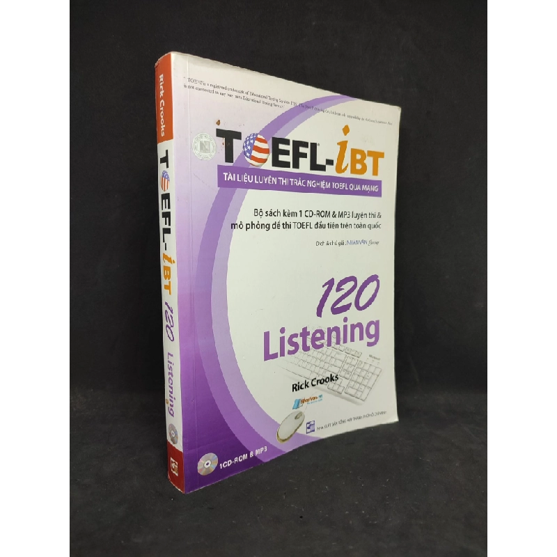 [Phiên Chợ Sách Cũ] Toefl-ibt 120 Listening 2303 415163