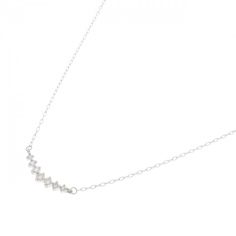 Dây chuyền kim cương K18WG 0.16CT - Hàng hiệu Chính hãng 856974