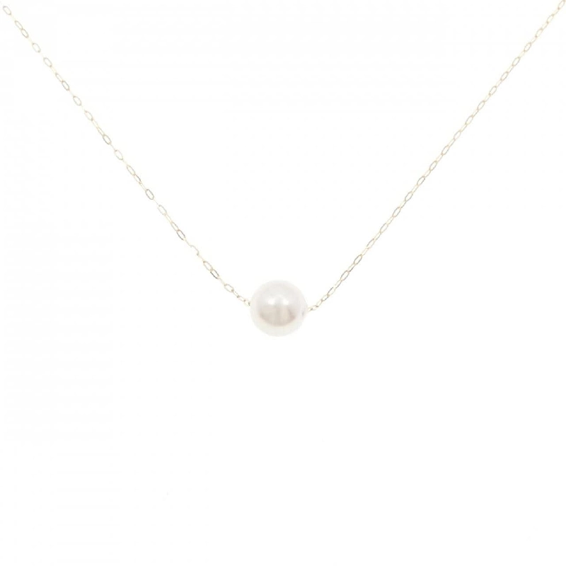 K18YG Dây chuyền ngọc trai Akoya 7.7mm - Hàng hiệu Chính hãng 847815