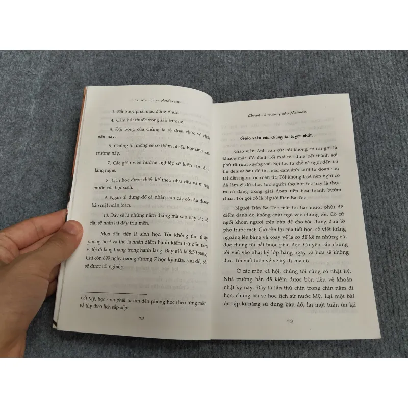 CHUYỆN Ở TRƯỜNG CỦA MELINDA - LAURIE HALSE ANDERSON 574370