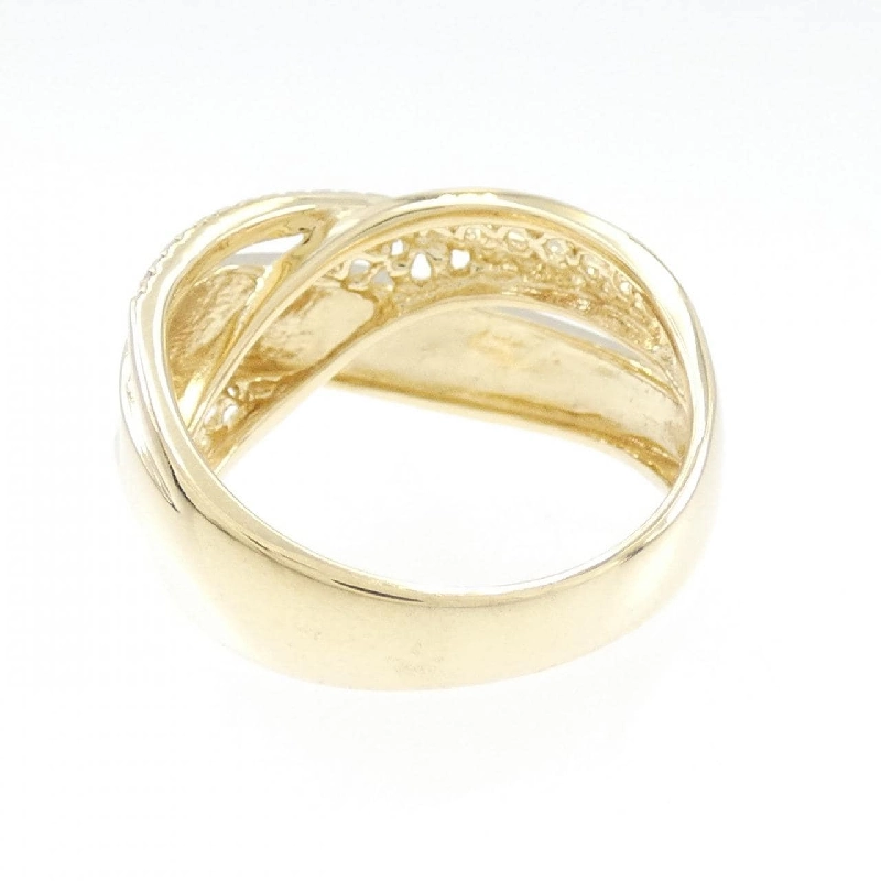 Nhẫn kim cương K14YG 0.10CT 672857