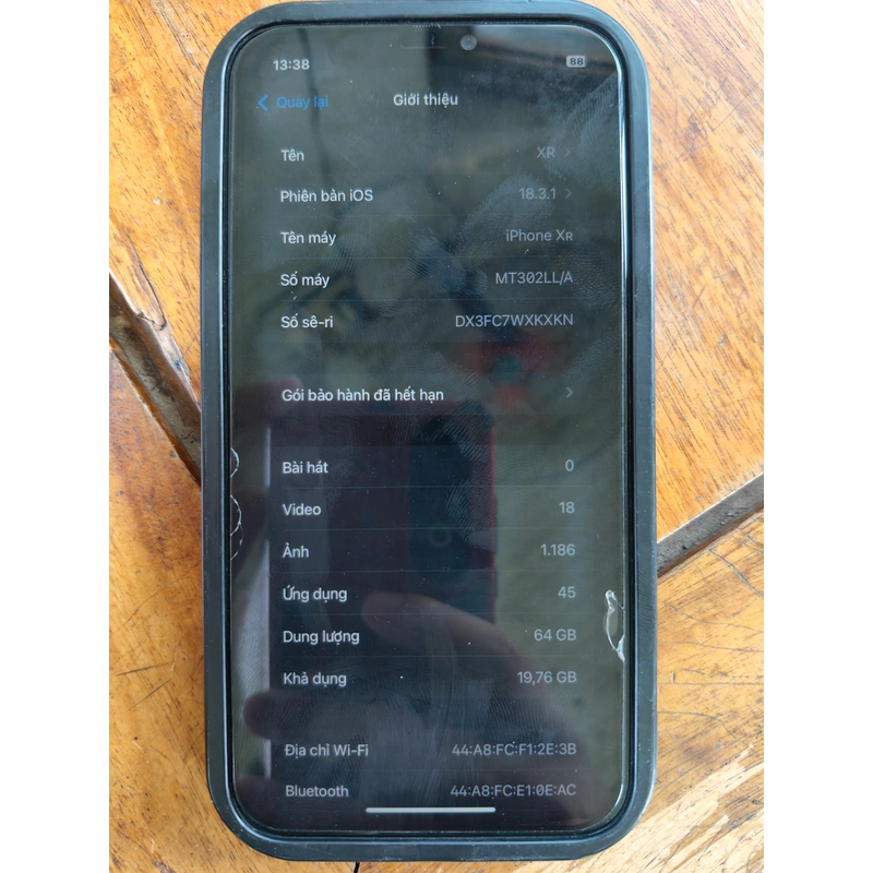 Iphone XR 64gb - Full Chức năng có Face Id+NFC 526009
