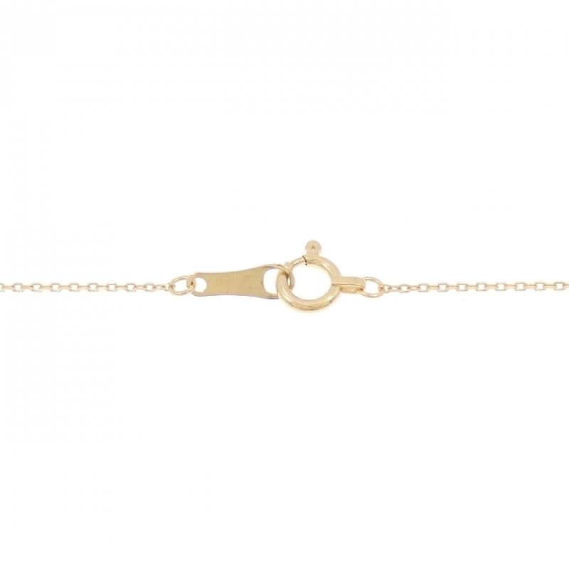 K18YG Chữ cái R Dây chuyền Kim cương 0.09CT - Hàng hiệu Chính hãng 858969