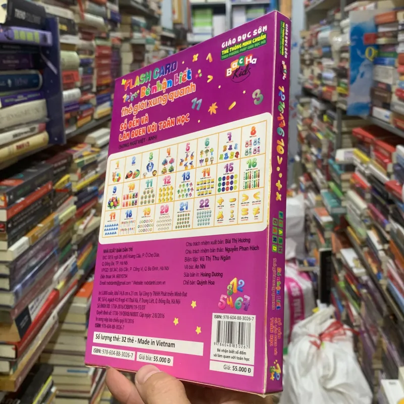 Flash card bé nhận biết số đếm và làm quen với toán học 990554