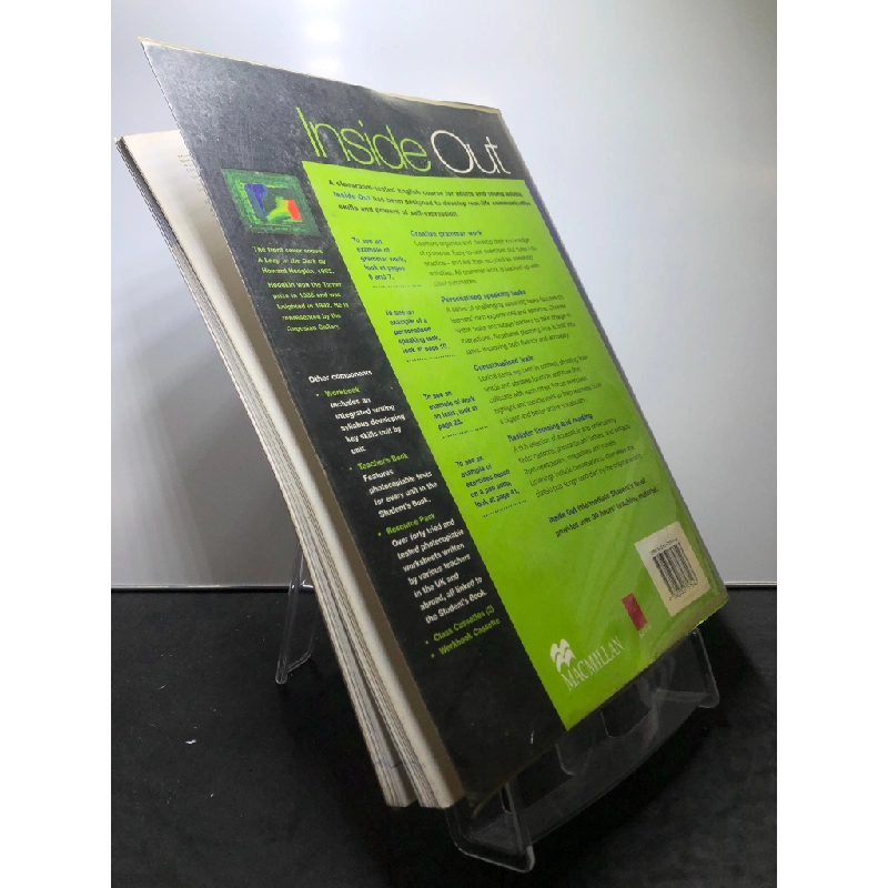 Inside Out Student's book Intermediate MACMILLAN mới 80% bẩn nhẹ highlight note viết chì Sue Kay và Vaughan Jones HPB0108 HỌC NGOẠI NGỮ 458616