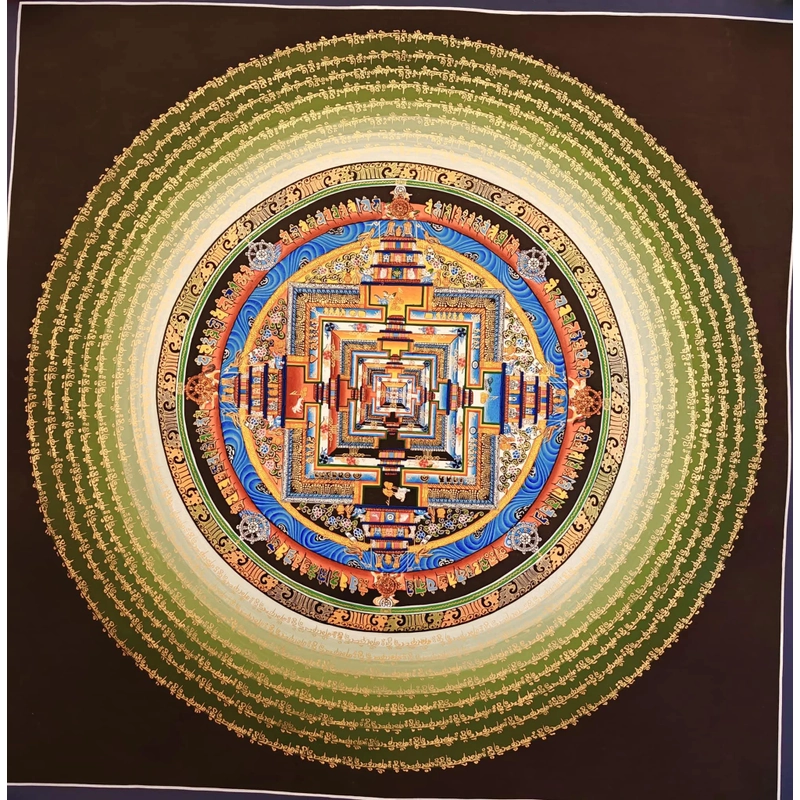 Tranh Thangka vẽ tay từ Tây Tạng 393470