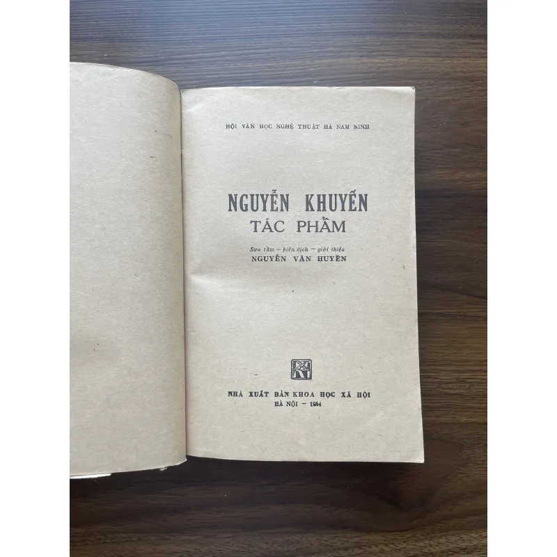 Nguyễn Khuyến Tác Phẩm 997116