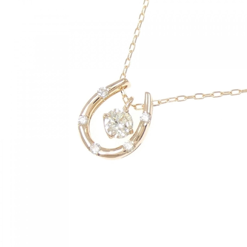 K18PG Dây chuyền kim cương 0.32CT - Hàng hiệu Chính hãng 860842