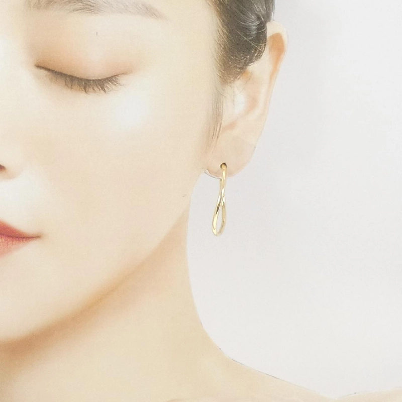 K18YG Bông tai - Hàng hiệu Authentic 867756