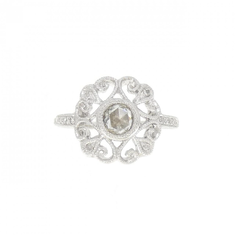 Nhẫn kim cương 750WG 0.27CT 672656