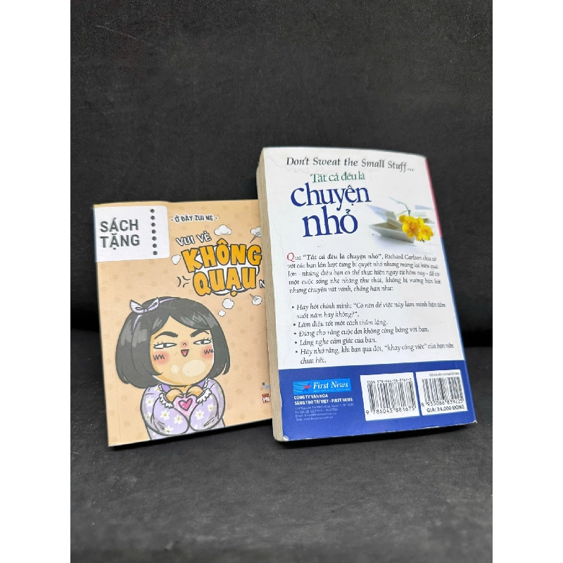 [Phiên Chợ Sách Cũ] Tất Cả Đều Là Chuyện Nhỏ (Khổ Nhỏ) (Tặng Kèm Sách), 2018 - Richard Carlson H1809 SBM 702028